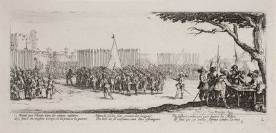 Le Miserie e i Malanni della Guerra (foglio 2) da Jacques Callot