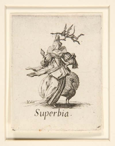 I sette peccati capitali: L da Jacques Callot