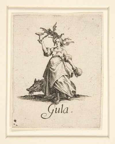 I Peccati Capitali: La Gola da Jacques Callot
