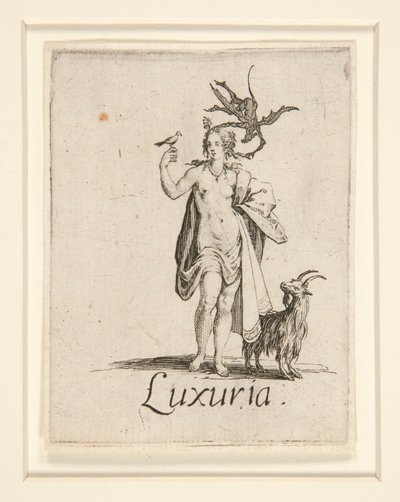 I Sette Peccati Capitali: La Lussuria da Jacques Callot