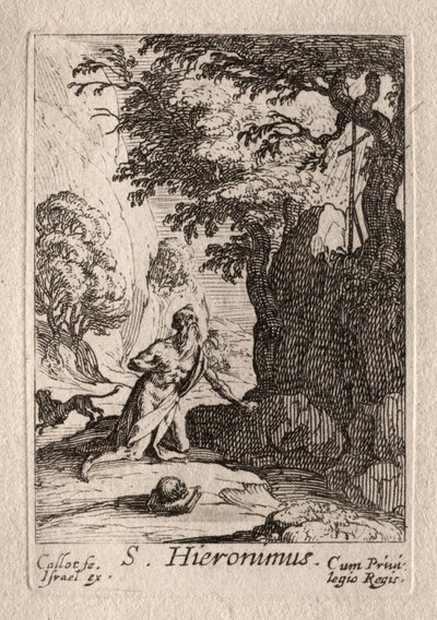 I penitenti: San Girolamo da Jacques Callot