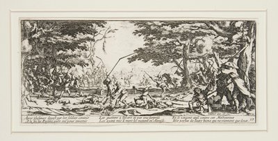 Le grandi miserie della guerra: No. 17 - La vendetta dei contadini da Jacques Callot