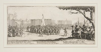 Le grandi miserie della guerra: No. 2 - L da Jacques Callot