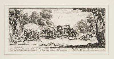 Le grandi miserie della guerra: No. 8 - L da Jacques Callot