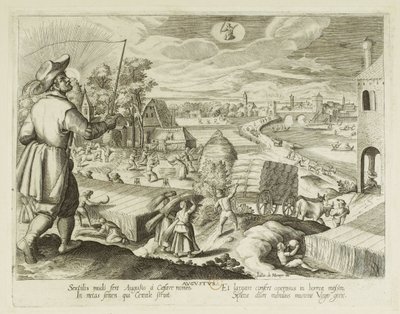 Mesi 8, agosto da Jacques Callot