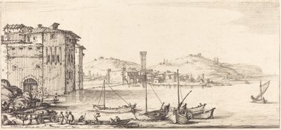 Caricamento delle merci da Jacques Callot