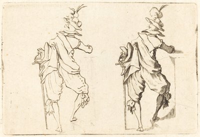 Uomo con Spada da Jacques Callot