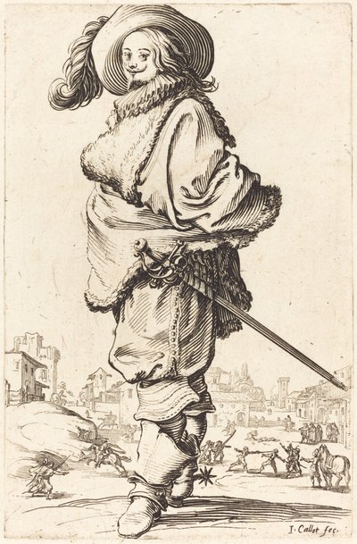 Nobile con pelliccia da Jacques Callot