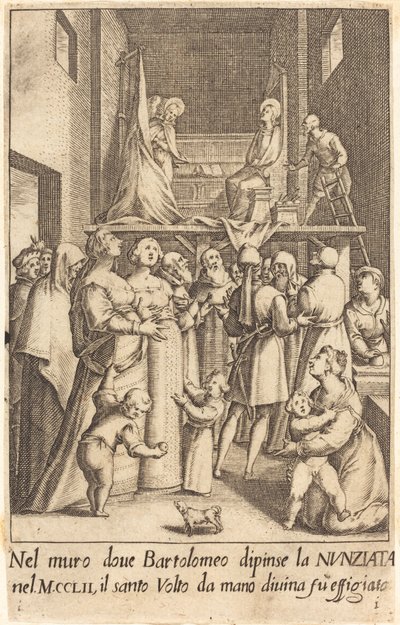 Annunciazione da Jacques Callot