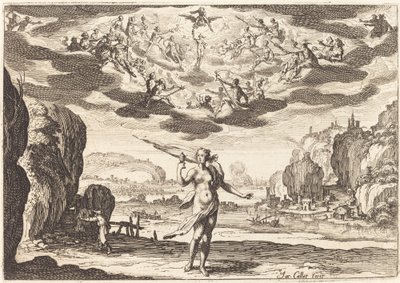 Pandora da Jacques Callot