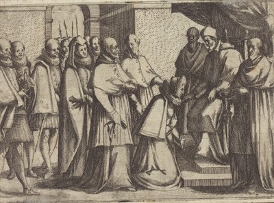 Udienza papale da Jacques Callot
