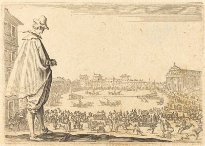 Piazza Santa Maria Novella, Firenze da Jacques Callot