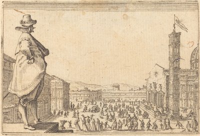 Piazza del Duomo, Firenze da Jacques Callot