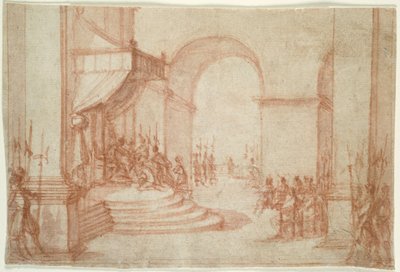 Pilato si lava le mani da Jacques Callot