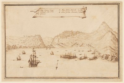 Vista planometrica di Orano, Algeria da Jacques Callot