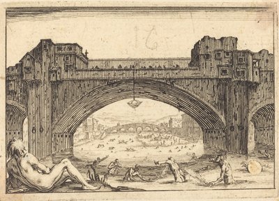 Ponte Vecchio, Firenze da Jacques Callot