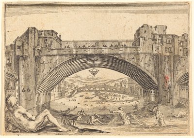 Ponte Vecchio, Firenze da Jacques Callot