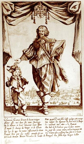 Ritratto di Claude Deruet (1588-1660) Chevalier de l