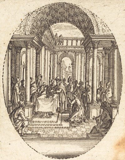Presentazione al Tempio da Jacques Callot