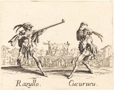 Razullo e Cucurucu da Jacques Callot