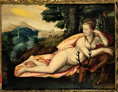 Rappresentazione di Diana di Poitiers, Duchessa di Valentinois da Jacques Callot
