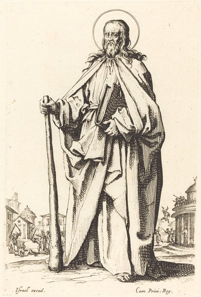 San Giacomo il Minore, pubblicato 1631 da Jacques Callot