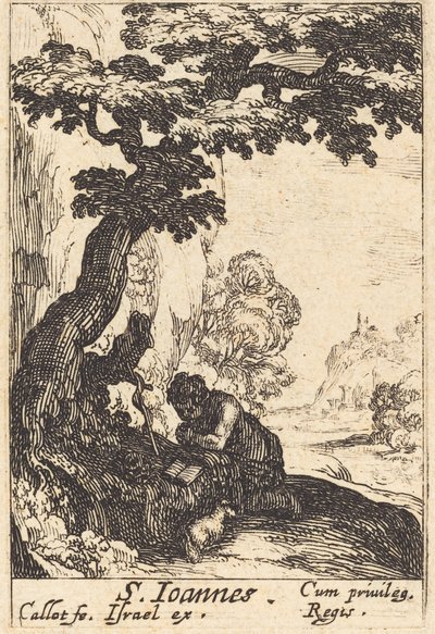 San Giovanni Battista da Jacques Callot