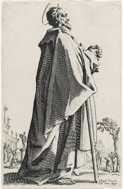 San Matteo da Les Grands Apôtres, 1631 da Jacques Callot