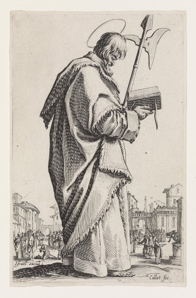 San Mattia da Les Grands Apôtres, 1631 da Jacques Callot