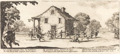 Scena di Saccheggio da Jacques Callot