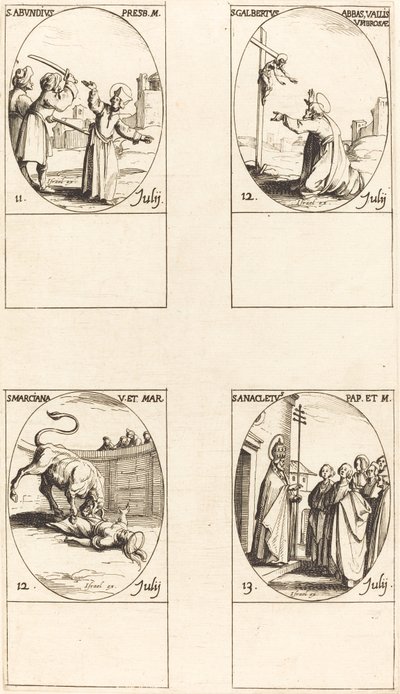 San Abondio; San Galberto; Santa Marciana; Sant