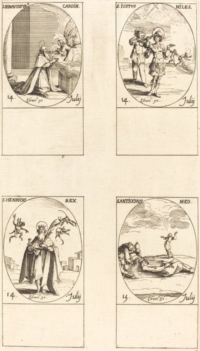 San Bonaventura; San Giusto; San Enrico, imperatore; Sant