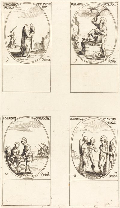 San Dionigi, Rustico ed Eleuterio; Sant