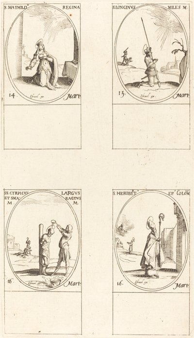 Santa Matilde; San Longino; San Ciriaco; Sant