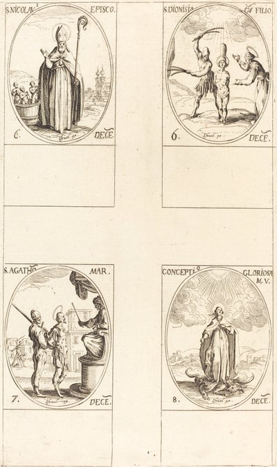 San Nicola; Santa Dionisia e Figlio; Sant