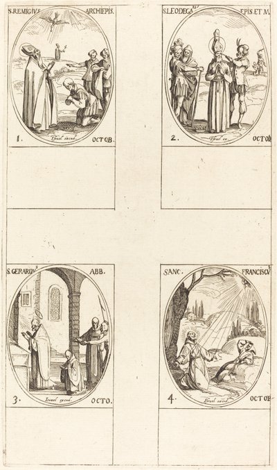 San Remigio; San Leodegario; San Gerardo, abate; San Francesco d