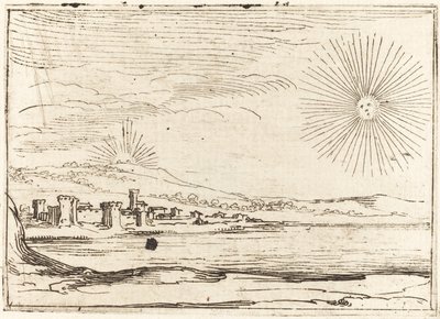 Sole che sorge da Jacques Callot