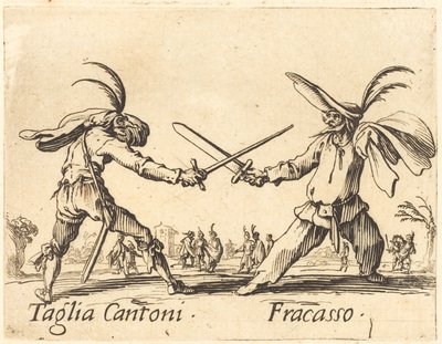 Taglia Cantoni e Fracasso da Jacques Callot