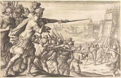 La presa di Bone da Jacques Callot