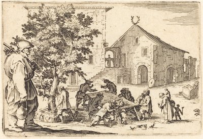 Taverna, c. 1622 da Jacques Callot