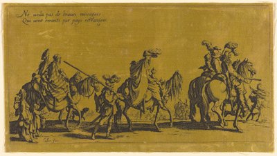 Die Bohemiens marschieren: Die Vorhut da Jacques Callot