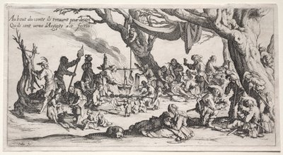 I Bohémien: Il Luogo di Sosta: La Festa dei Bohémien da Jacques Callot