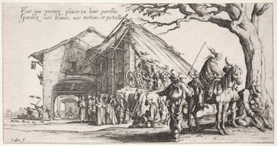 I Bohémien: Il Luogo di Sosta: La Chiromante da Jacques Callot