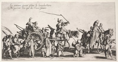 I boemi, c. 1621-1625 da Jacques Callot