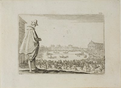 Le Corse dei Carri a Santa Maria, dai Capricci da Jacques Callot
