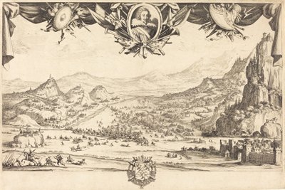 Il Combattimento di Avigliana da Jacques Callot