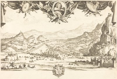 Il combattimento di Avigliana, nel o dopo 1631 da Jacques Callot