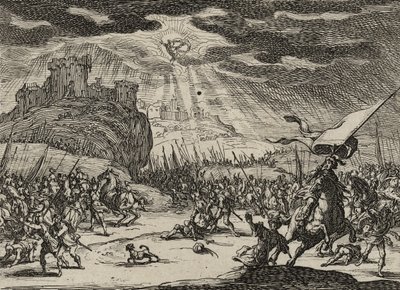 La conversione di San Paolo da Jacques Callot