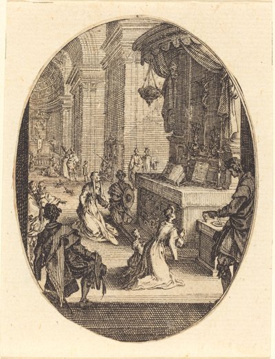 Il culto di Dio da Jacques Callot