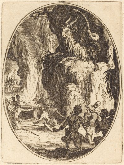 Il culto del demone da Jacques Callot